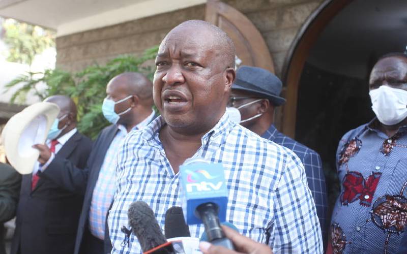 Nyamira Governor Amos Nyaribo.