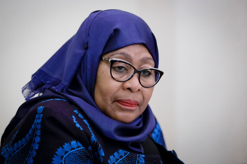 President Samia Suluhu Hassan.