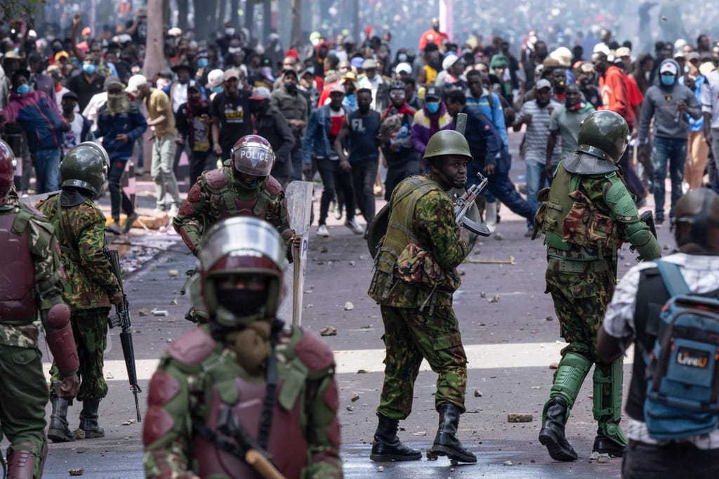 IMF and Kenya Protests