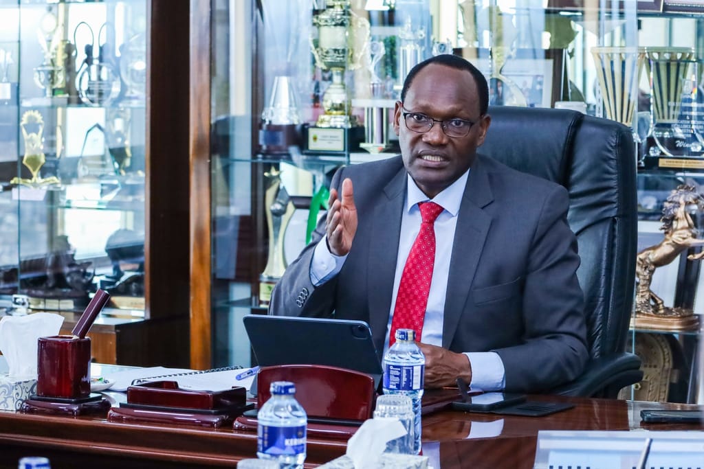 PS Treasury Chris Kiptoo