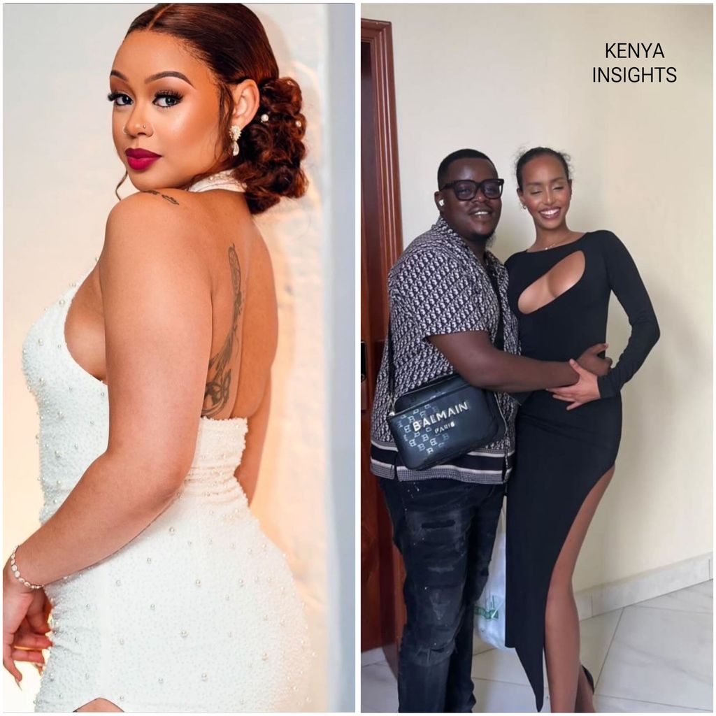 A photo collage of Kibanja, Rojadhat and the lady he allegedly cheated with.