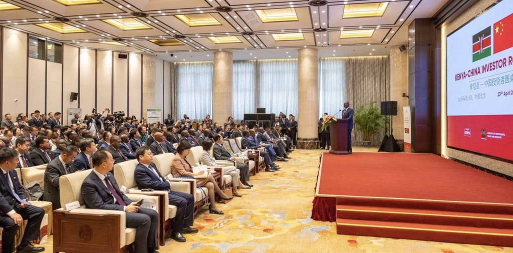 At least 150 Chinese investors attended the Kenya-China Investor Roundtable held on the sidelines of President William Ruto’s State Visit to China.