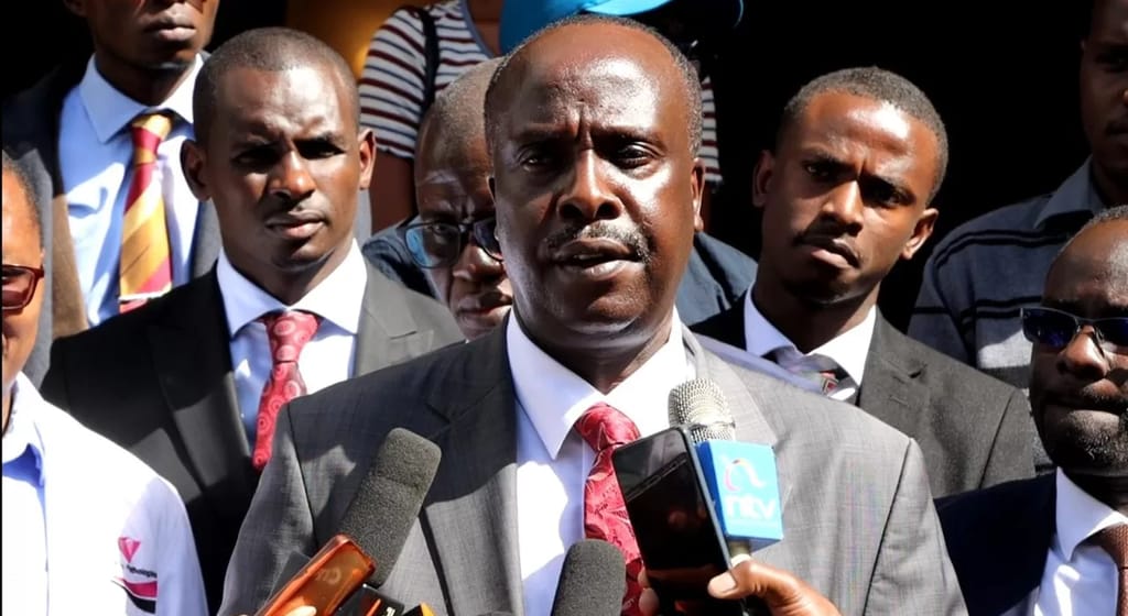 Lawyer Danstan Omari