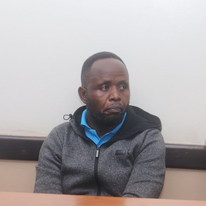 Trans Nzoia Governor George Natembeya at Milimani Law Courts on May 20, 2025