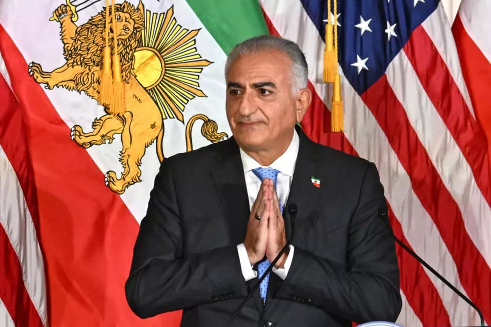 Reza Pahlavi is among the most prominent opposition figures © Patrick T. Fallon / AFP