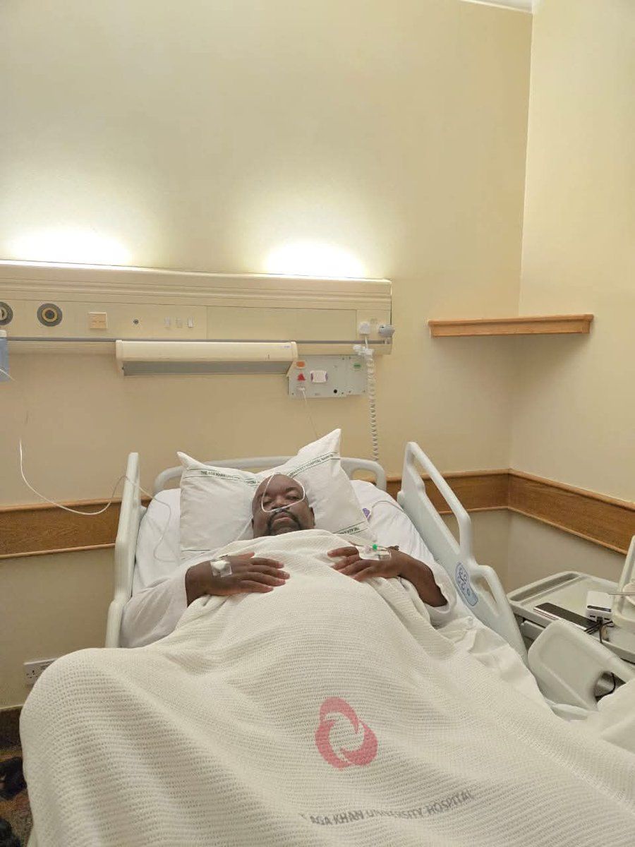 Michael Makarina has been undergoing treatment at Aga Khan Hospital, Nairobi.