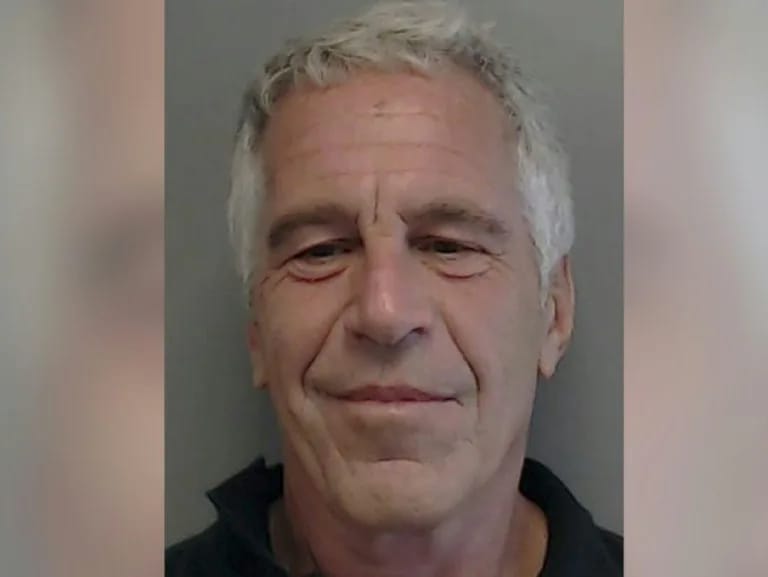 Jeffrey Epstein died by suicide in a New York prison in 2019 -- but some supporters of Donald Trump believe he was murdered (HO)HO/Florida Department of Law Enforcement/AFP 