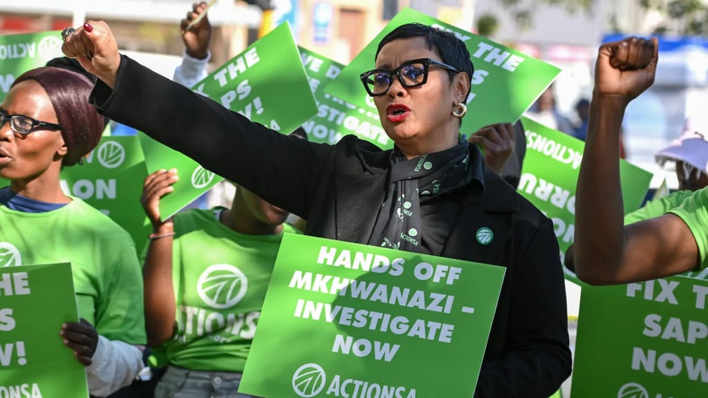 South Africans have come to Nhlanhla Mkhwanazi's support following his explosive claims