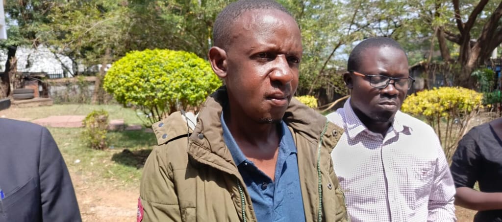 People Daily journalist Habil Onyango.