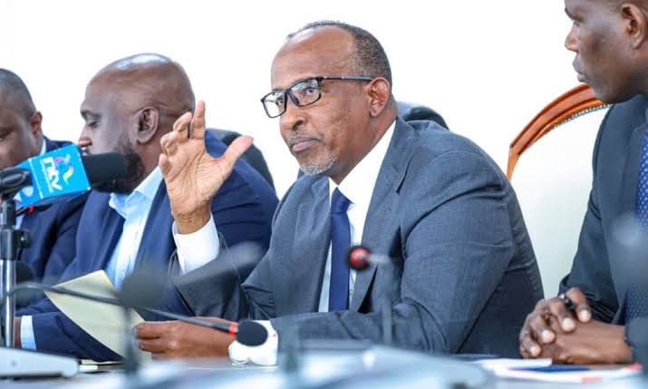 Health CS Aden Duale.
