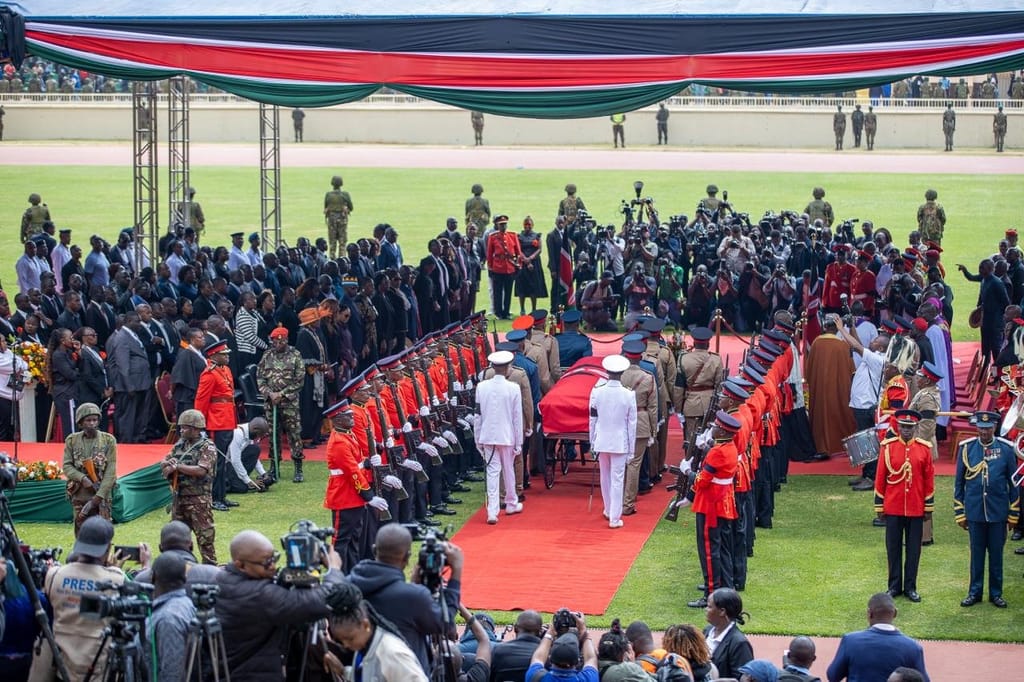 Raila Odinga state funeral 