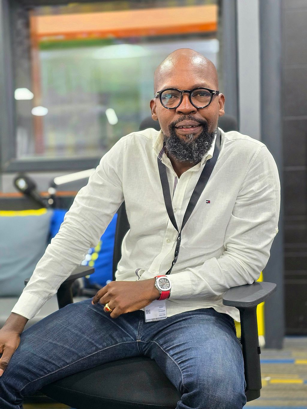 Radio Presenter Alex Mwakideu.