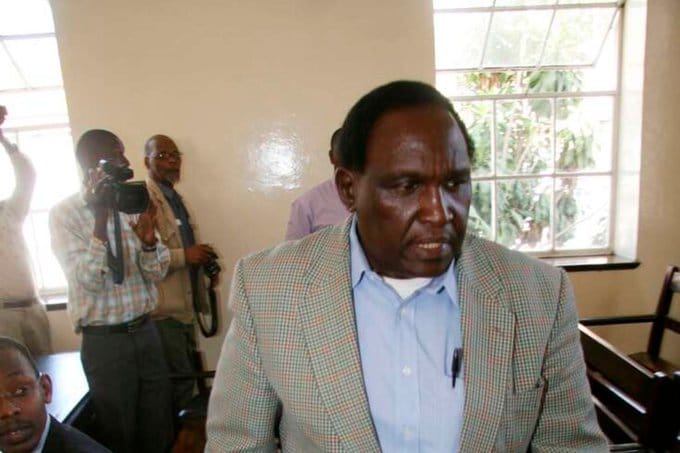 former Commissioner of Lands Wilson Gachanja.