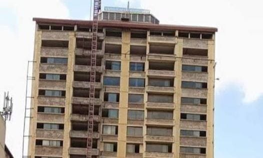 Yaya West Wing building that had remained incomplete for over three decades.