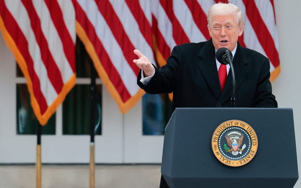 Donald Trump. Credit: The Times of Israel.