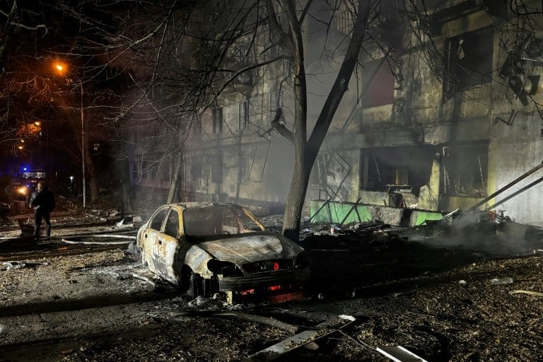 Russia's invasion has resulted in widespread destruction /  AFP