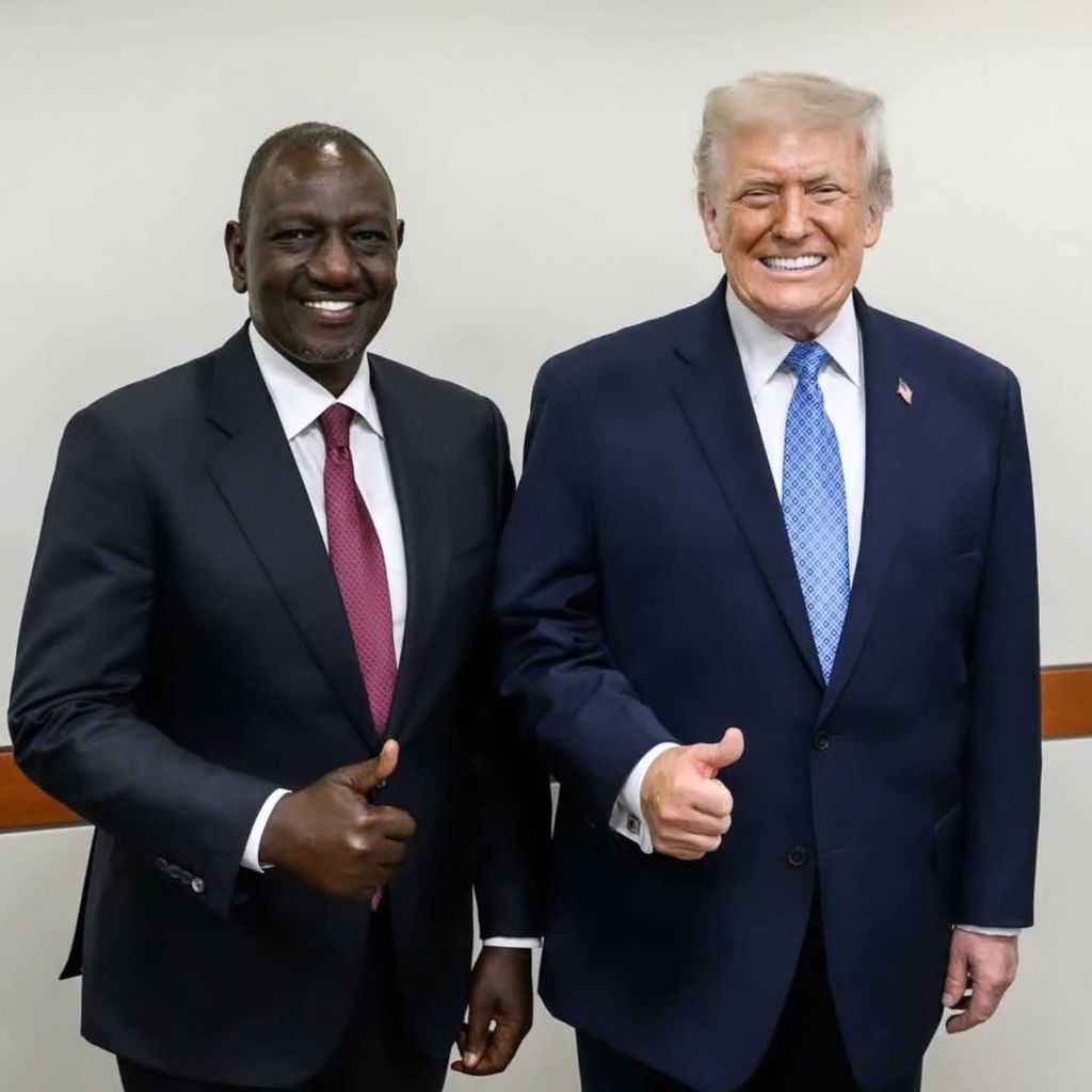 President Ruto and President Trump 