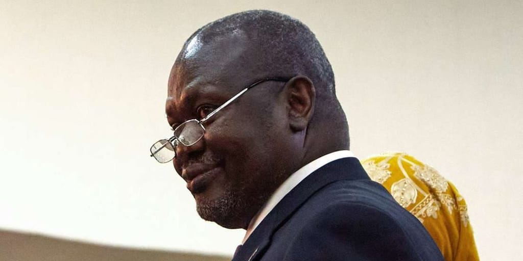 First Vice President of South Sudan Riek Machar.Photo credit: File | AFP