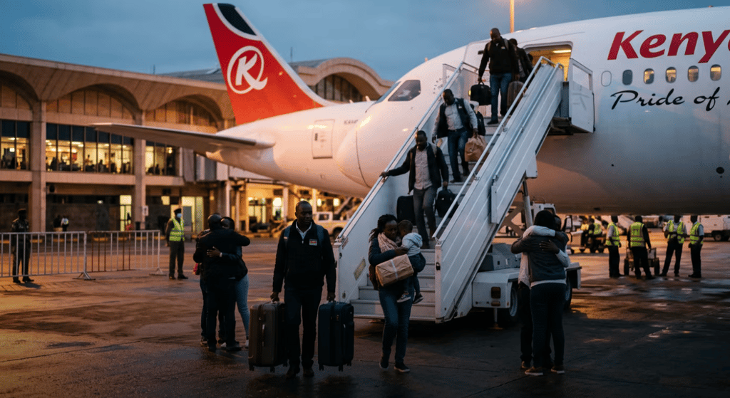 How Kenya Airways Repatriation Flights Ensure Safe Return of Stranded Kenyans in Middle East