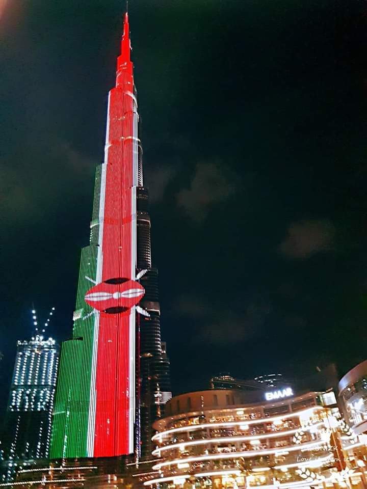 Did Uhuru Cough Sh6.9 Million To Display Kenyan Flag On Burj Khalifa?