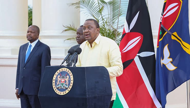 President Uhuru Speaks About Rent