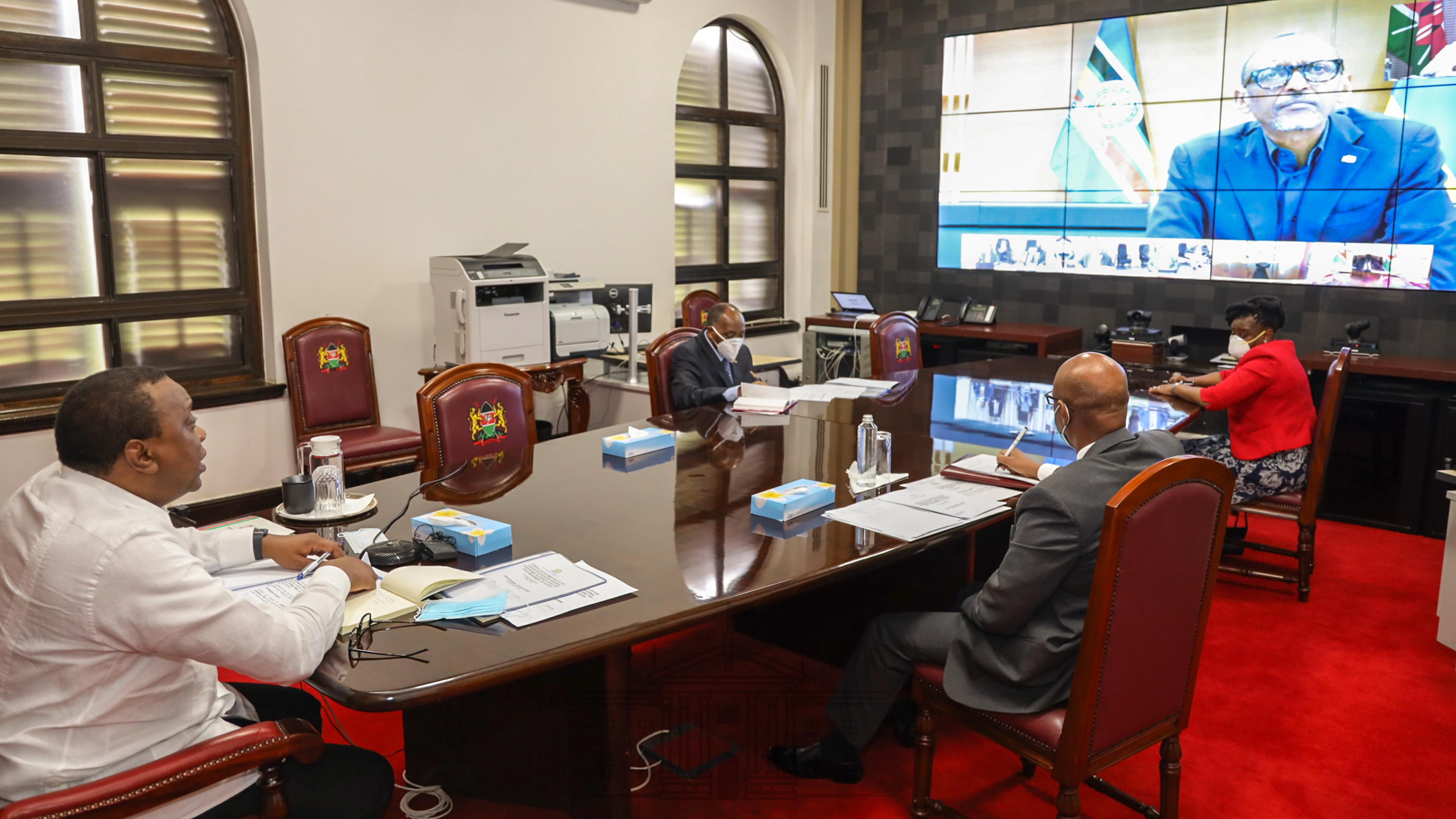 Free Movement Of Goods, Fight Against Covid-19 Key Agenda As EAC Leaders Meet