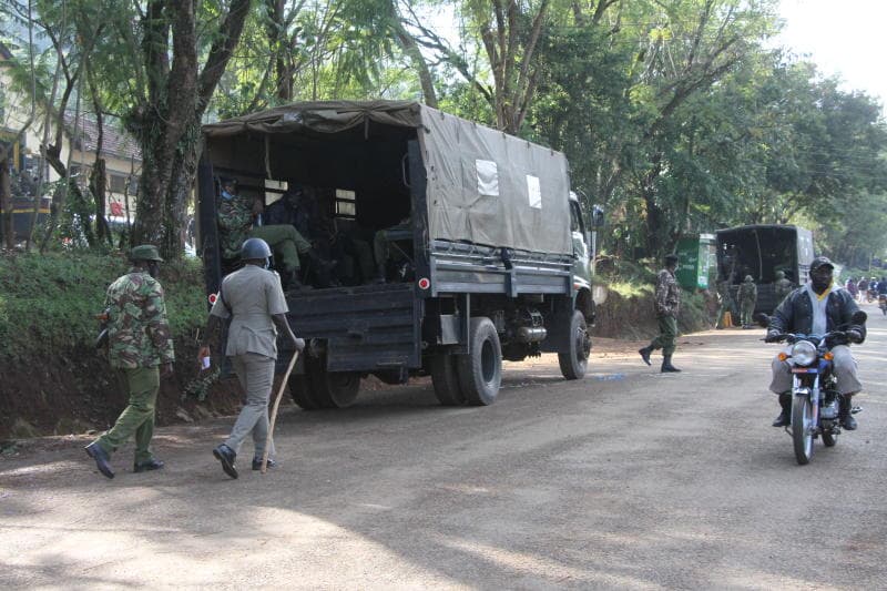 Anti-Riot Police Deployed To Migori Ahead Of Obado’s Impeachment Motion