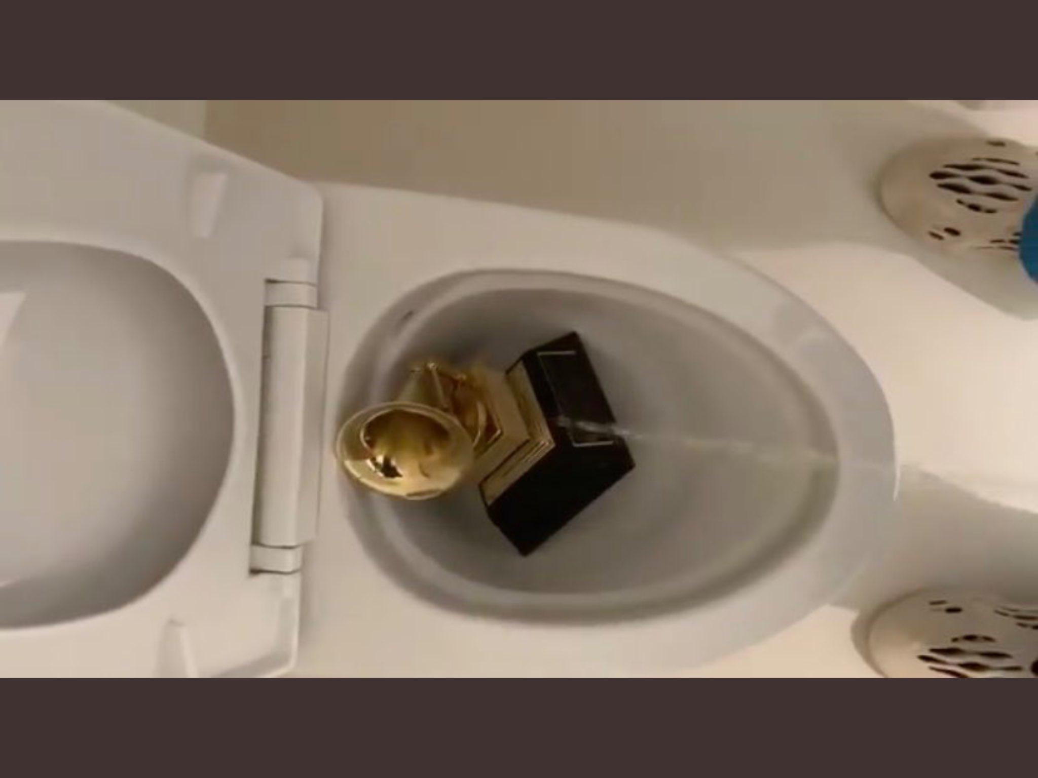 Kanye West Urinates On Grammy Award After Calling Out Music Industry [VIDEO]