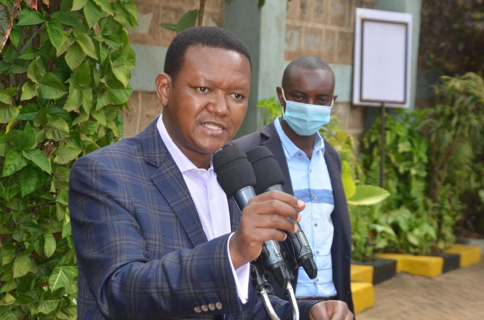 Governor Mutua Says Ruto Is Against BBI Because He’s Corrupt And Out To Confuse Kenyans