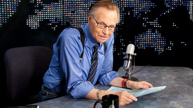 Broadcaster Larry King Hospitalized With COVID-19