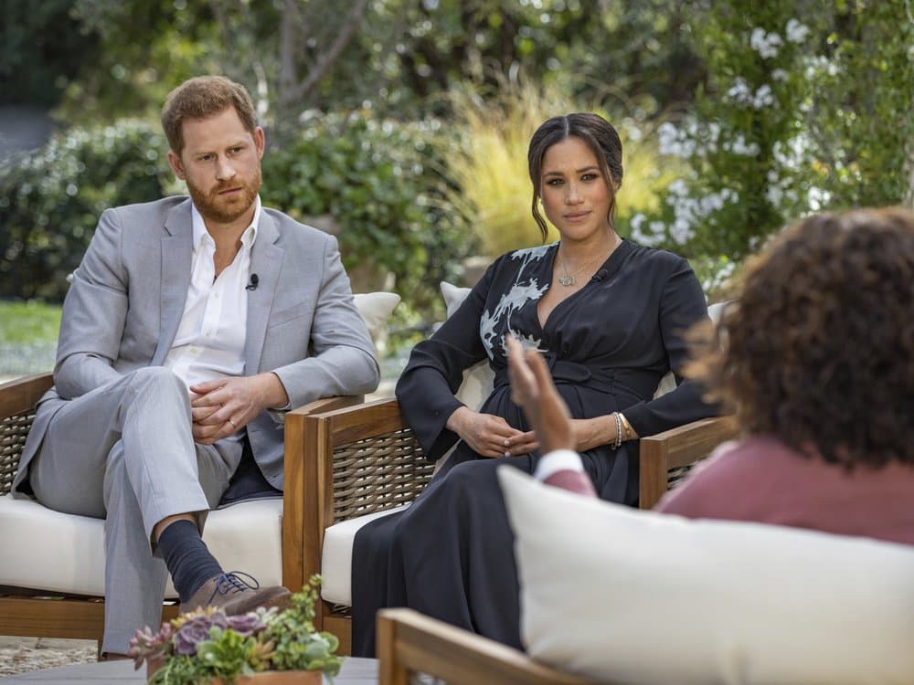 Harry And Meghan Opens To Oprah About The Evils Of The Royal Family In An Exclusive Interview