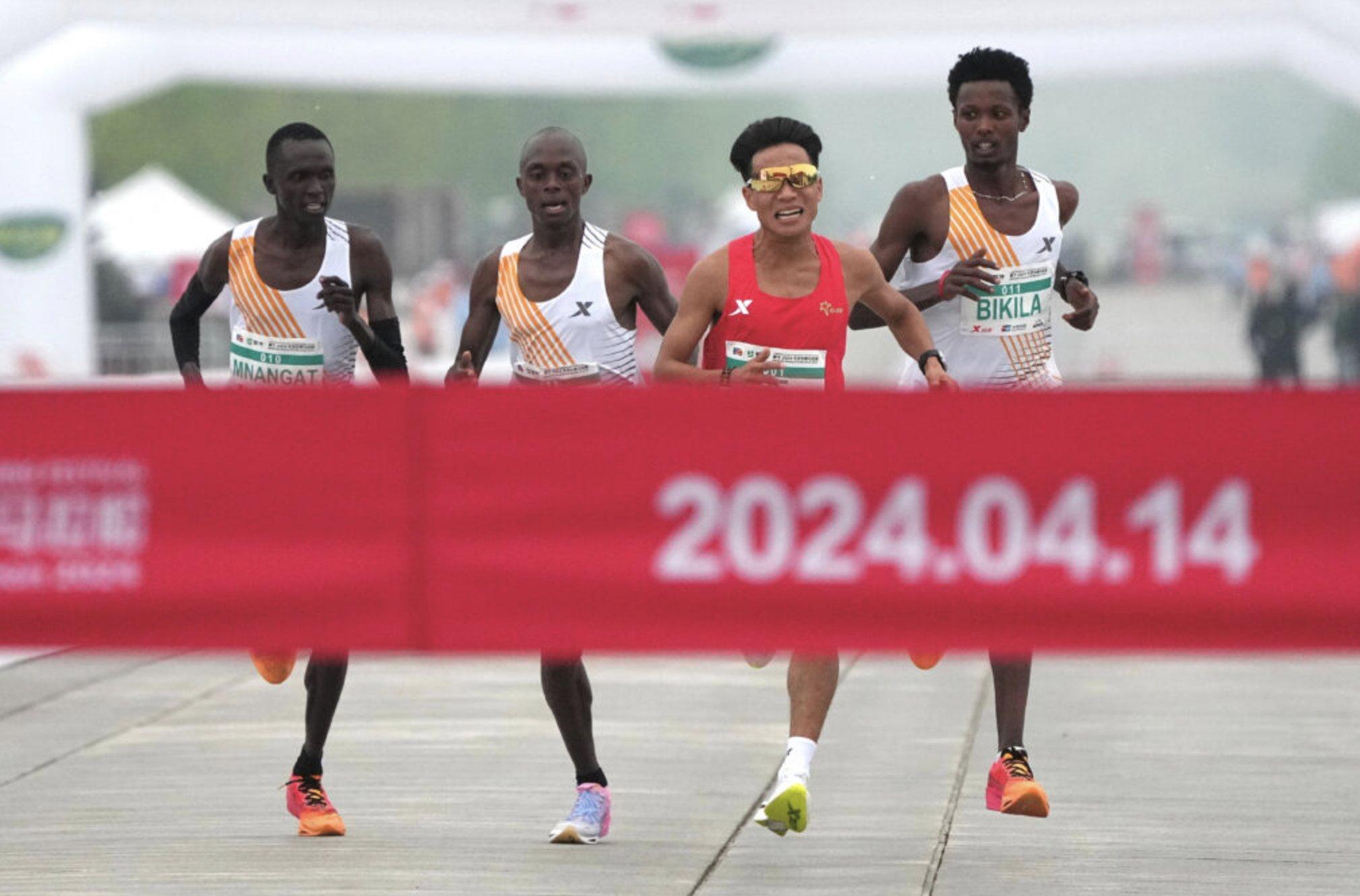 Chinese Athlete’s Win Revoked; Probe Show Kenyan Runners Slowed Down For Him