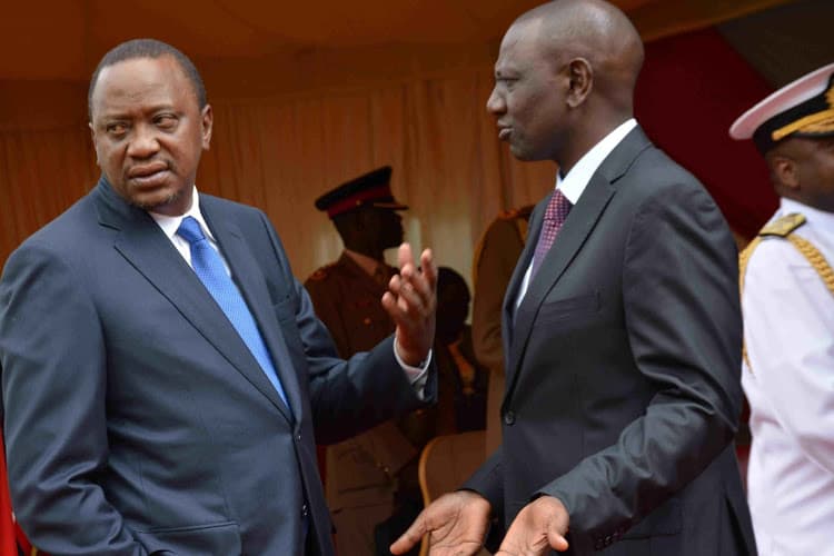 Ruto And Uhuru Clash Over Office