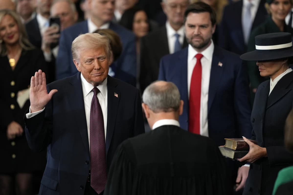 Donald Trump Sworn-in As 47th President of the United States