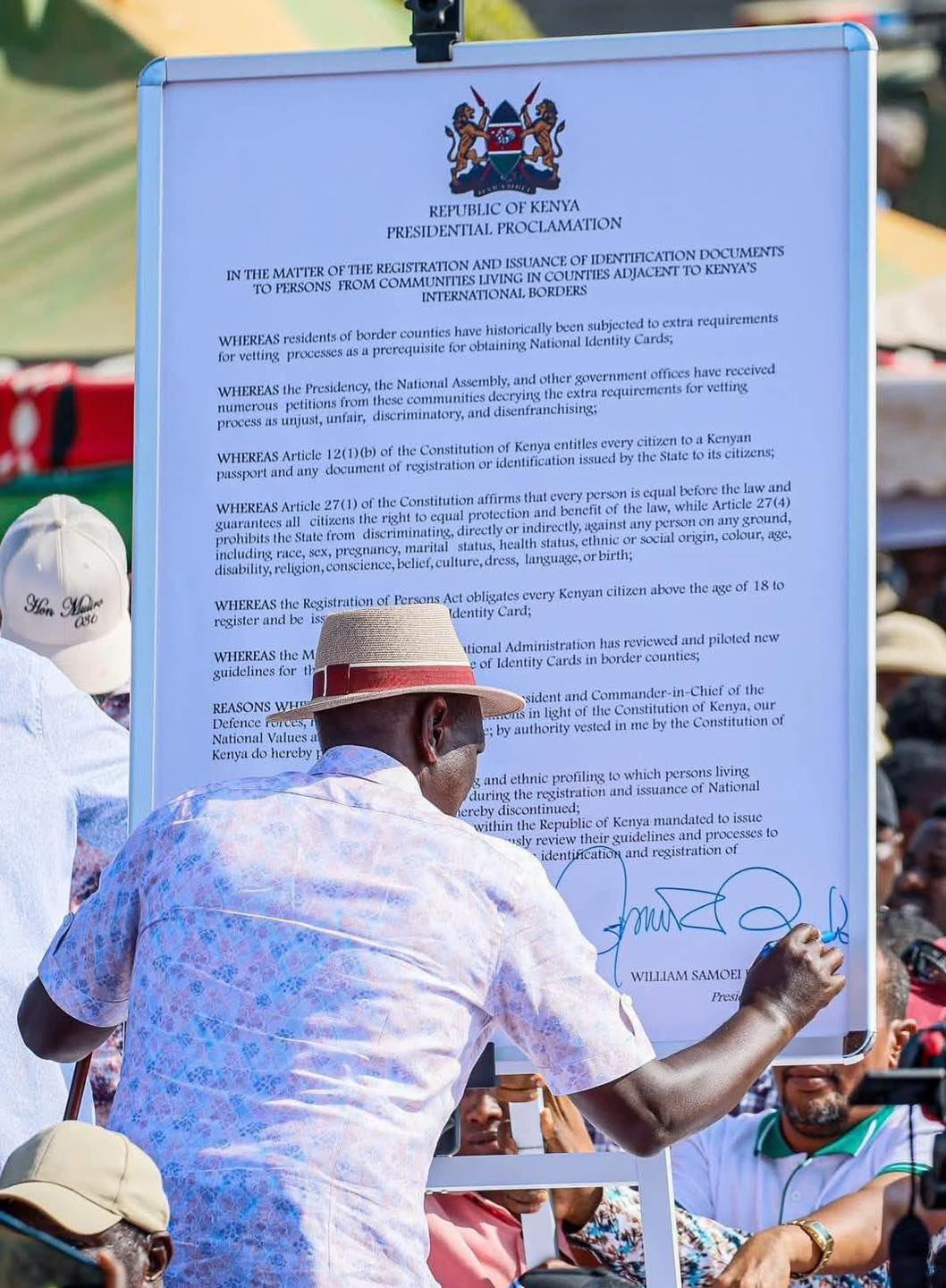 Gachagua’s Lawyer Moves to Court to Stop Ruto’s Directive on ID Vetting in Northern Kenya