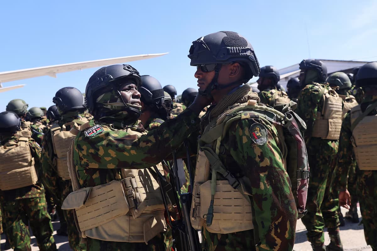 More Kenyan Police Arrive In Haiti To Shore Up Security Mission After US Funding Limbo