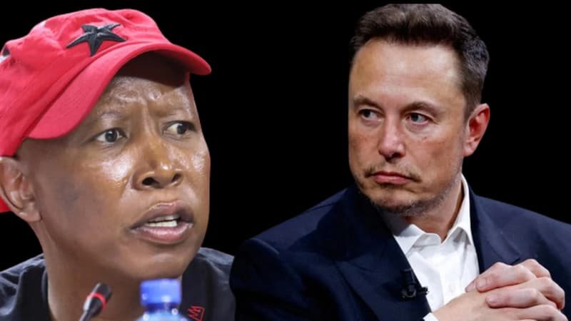 ‪‘Go To Hell’ Julius Malema Fires Back At Elon Musk After Calling Him A ‘International Criminal’‬