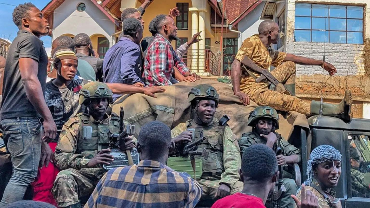 Second DR Congo City Falls To Rwanda-Backed Rebels