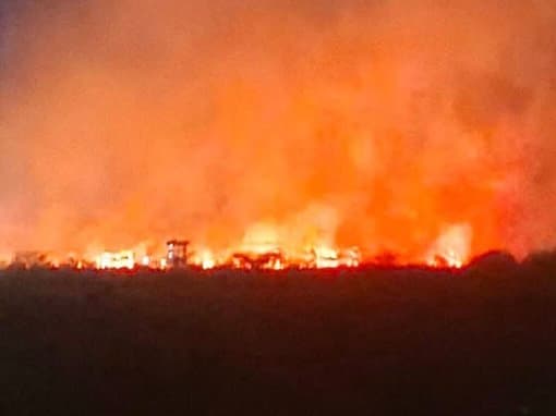 Fire Breaks Out At JKIA