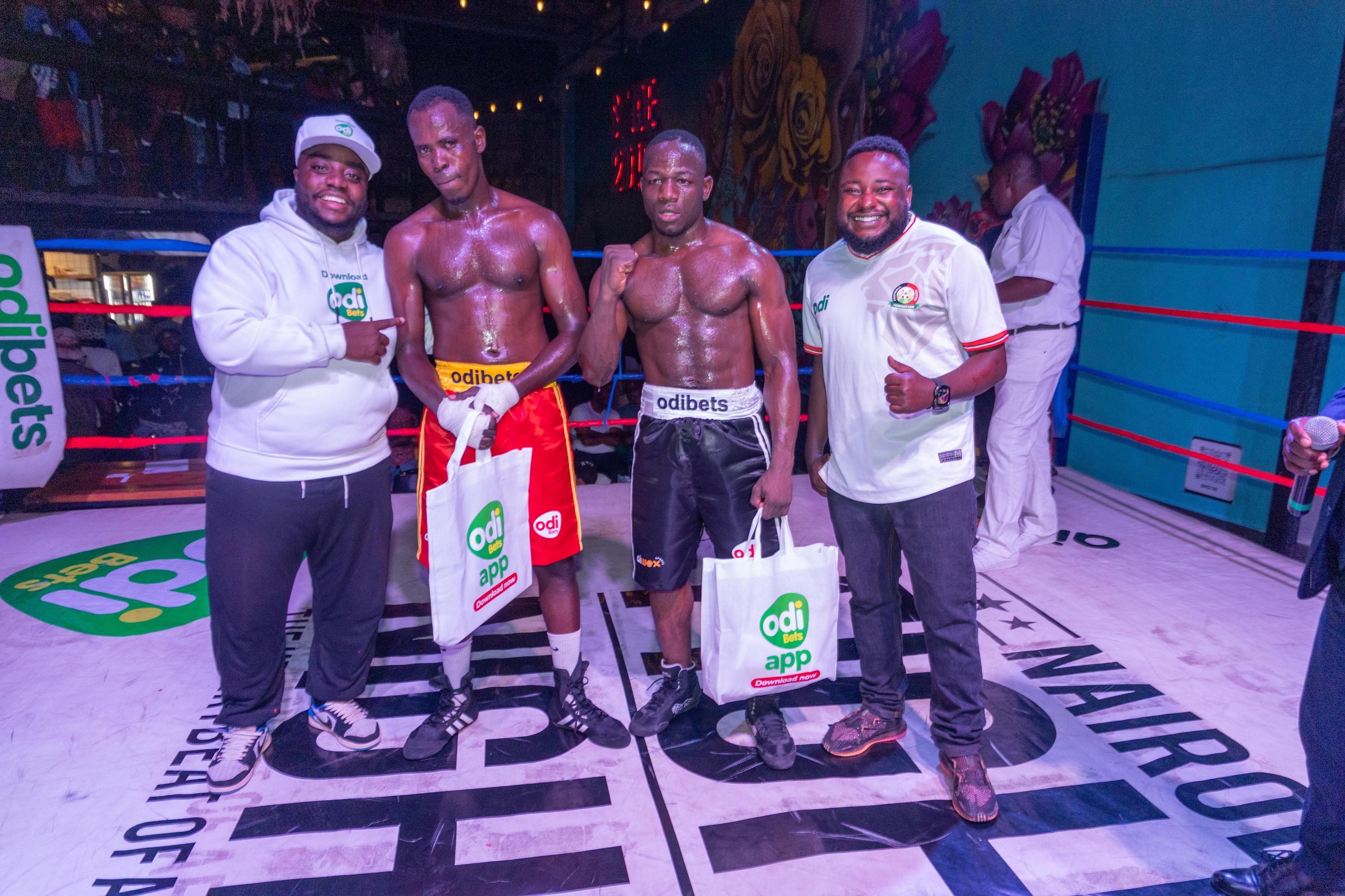 Odibets Sponsors Boxing in Kenya with a 6 Million Shilling Investment