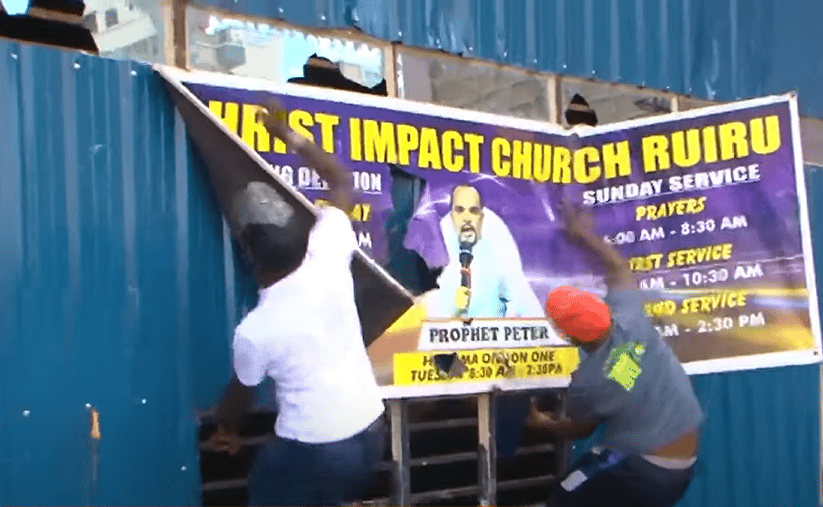 Ruiru Church Vandalized as TikTok Group Accuses Pastor of Sodomy
