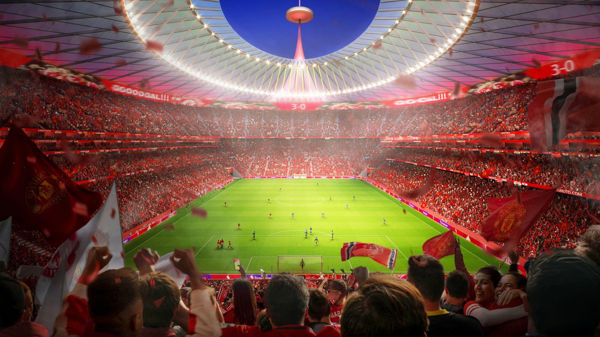 Manchester United Unveil Plans For 100,000-Seater Stadium – The Biggest In The Country