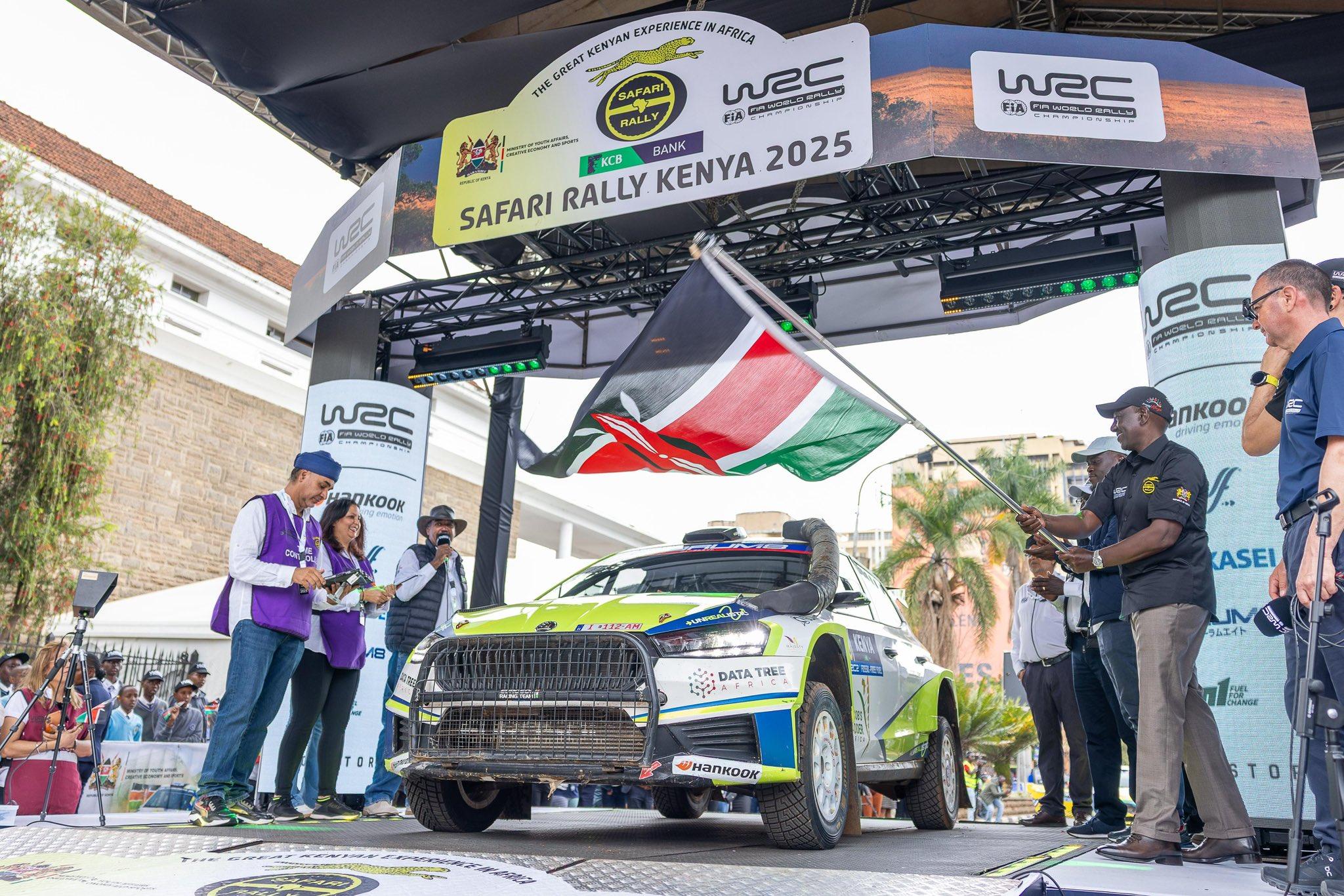 Ruto Flags Off 2025 Safari Rally