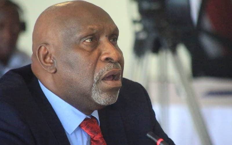 IEBC Interview: Nyachae Faced With Tough Questions From Being A State Project To Being A Deadbeat Dad