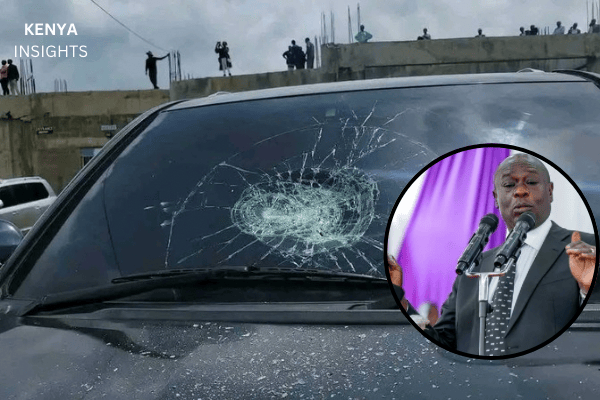 ‘Wapi Pesa Yetu,’ Goons Disrupt Church Service Attended by Rigathi Gachagua, Vandalize Vehicles in Kasarani Chaos
