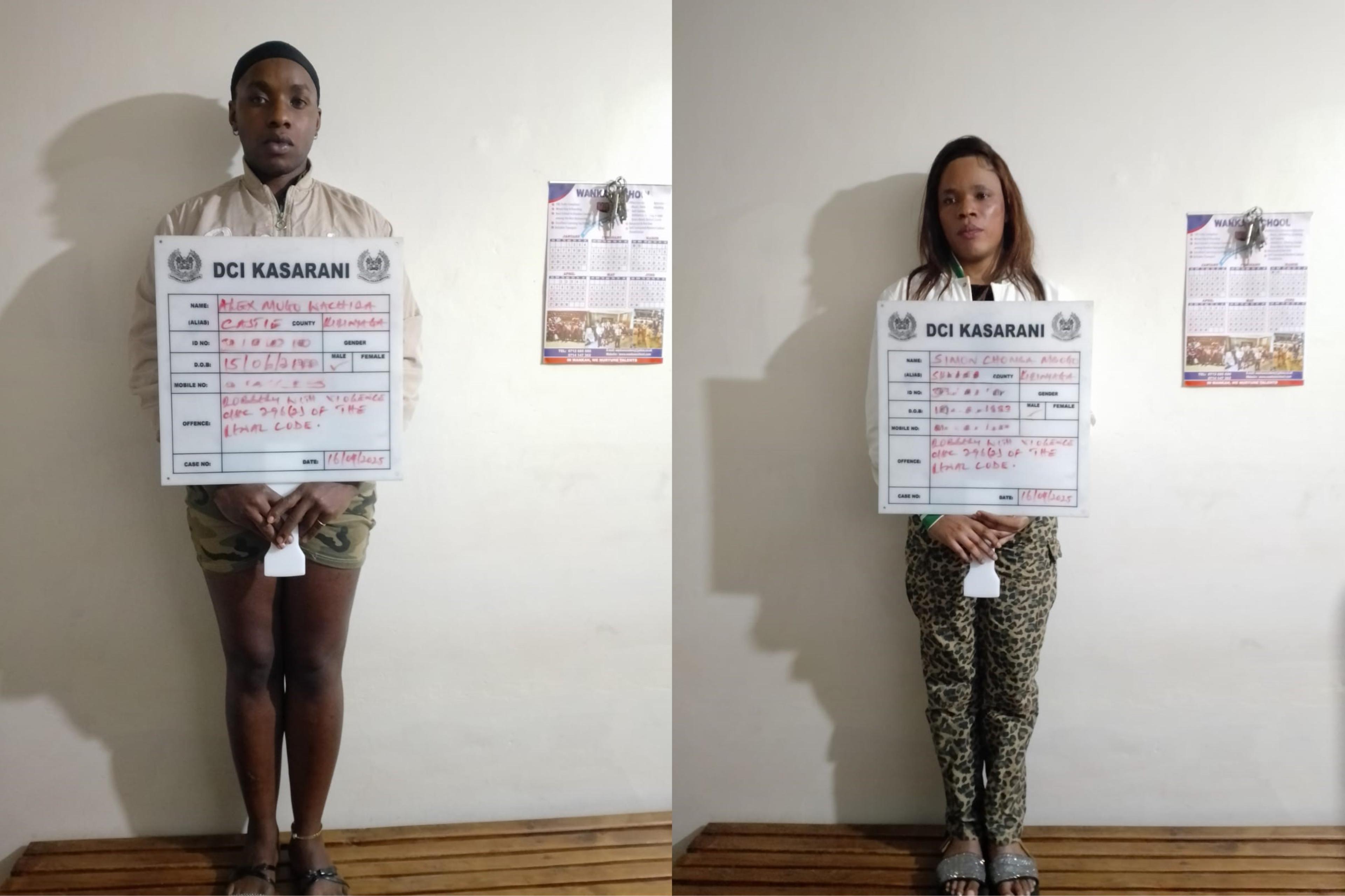 Two Men Posing as Female Masseuses Rob Man of Sh280,000 in Kasarani
