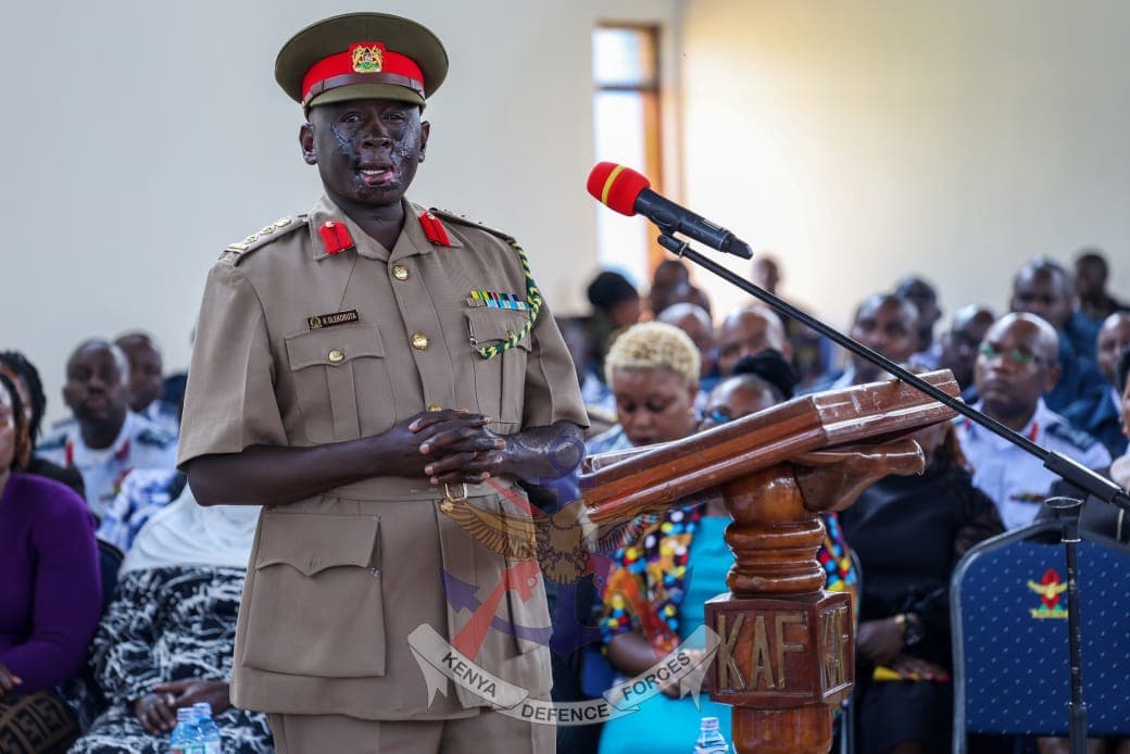 Survivor Colonel Kasaine Shares Emotional Journey After CDF Ogolla Chopper Crash