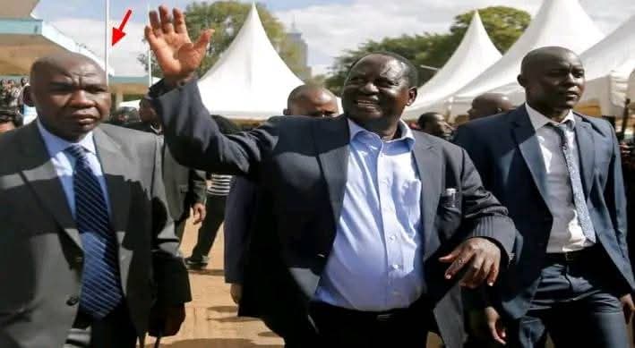 Raila’s Bodyguard George Oduor Is Dead