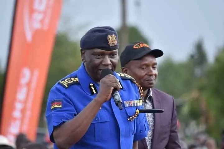 IG Douglas Kanja Insists He Didn’t Attend Ruto’s Rally In Nyeri