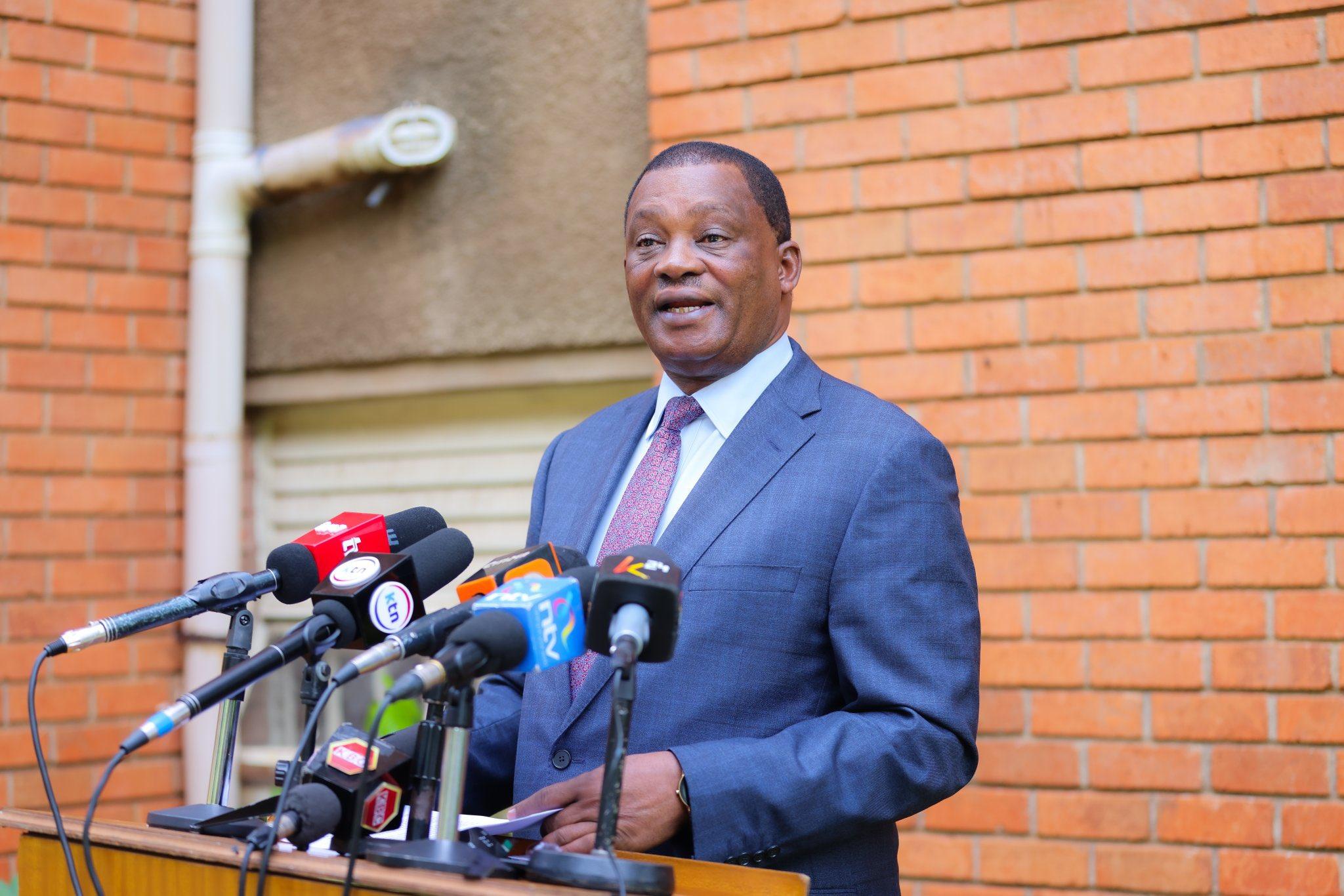 Justin Muturi’s Security Detail Withdrawn